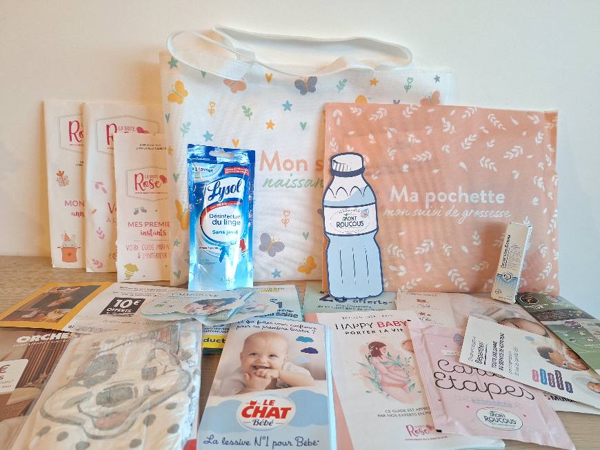 Coffret naissance La Boite Rose