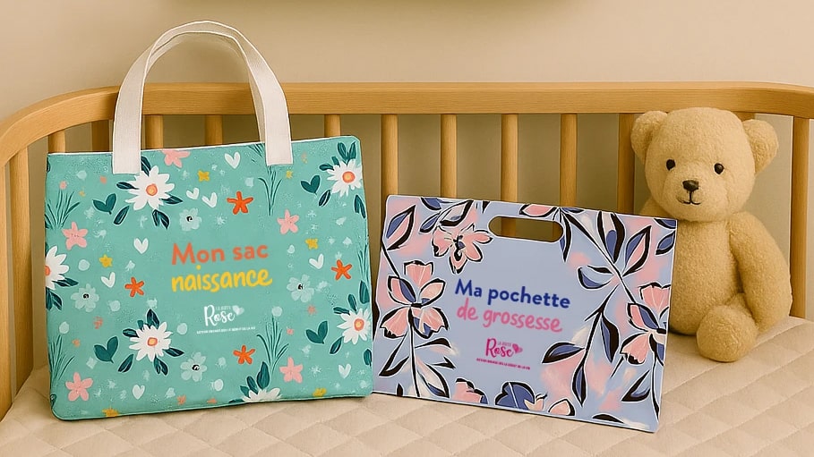 Coffret naissance gratuit La Boite Rose