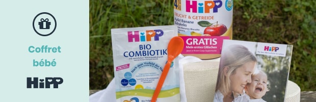 Coffret gratuit bébé HiPP