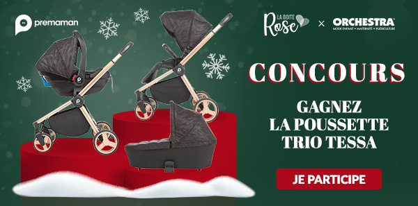 Concours poussette trio à gagner