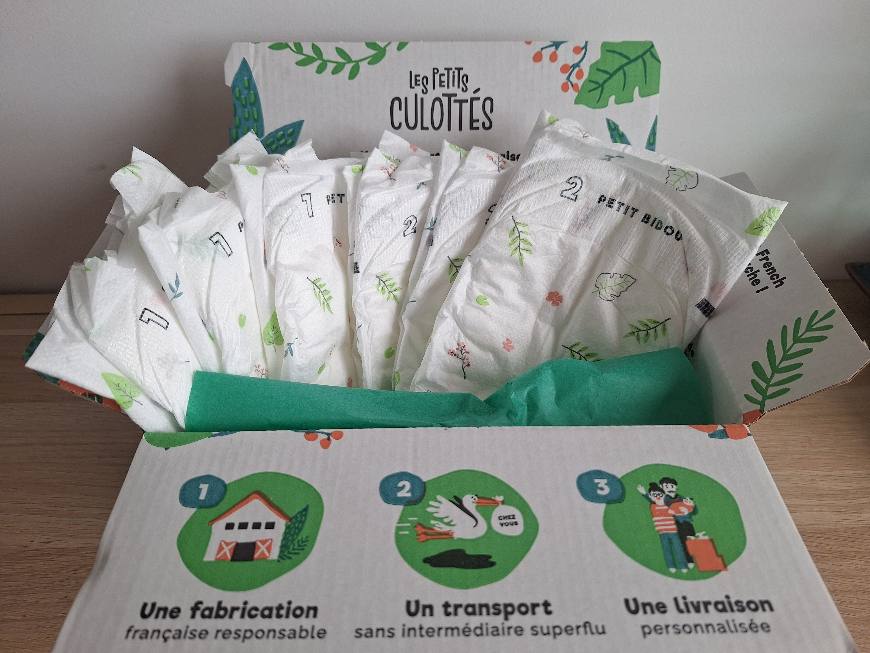 Coffret naissance Les Petits Culottés de 6 couches