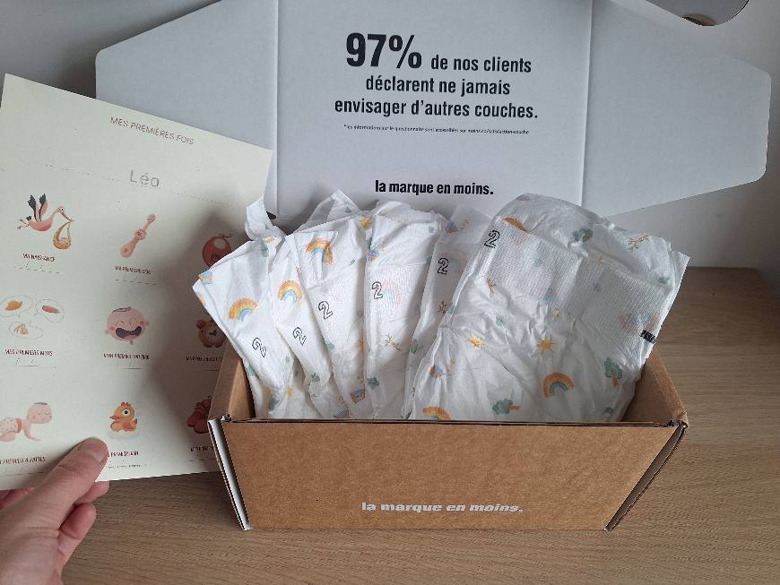 Kit essai de 6 couches La marque en moins