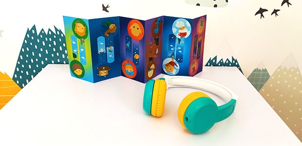 Lunii - Ma Fabrique à Histoires - Modèle 3 - avec Casque Octave et Coque  Odile Orange - Conteuse pour Enfants de 3 à 8 Ans - Livre Audio de 24  Histoires