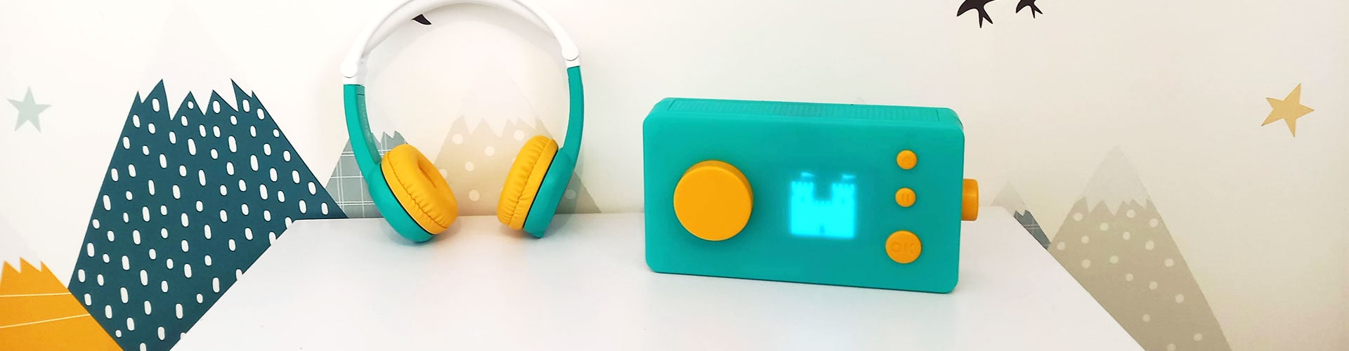 Baladeur d'histoires Audio Interactives Lunii - FLAM pour Enfants