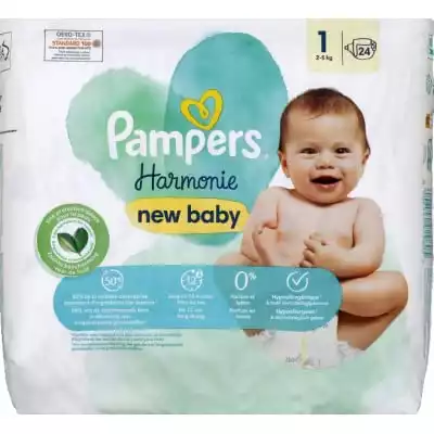 24 couches Pampers Harmonie (T1 : 2kg - 5kg)