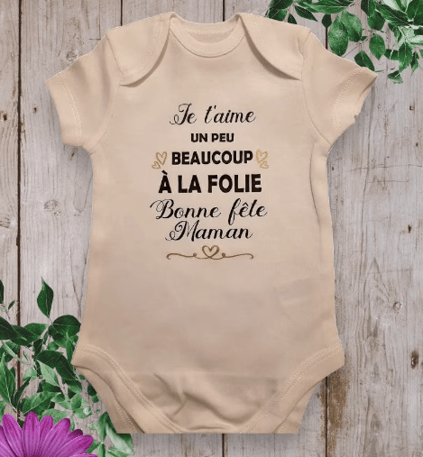 Cadeau fête des mères : Je t'aime, bonne fête maman