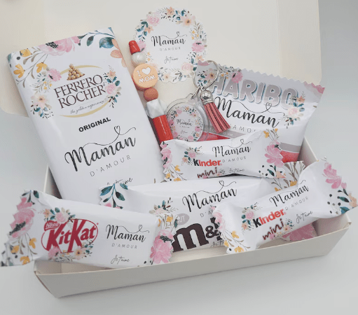 Box gourmande personnalisée fête des mères