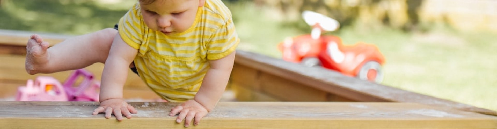 Parcours de motricité bébé