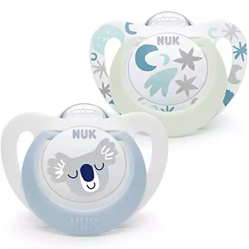 Lot de 2 sucettes NUK
