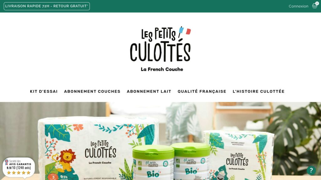 Comparatif couche Les Petits Culottés