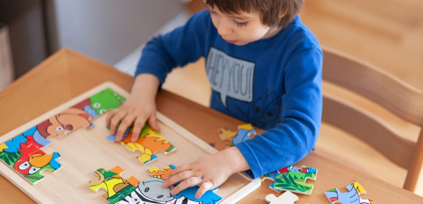 Meilleur puzzle enfant en bois - 4 et 6 ans