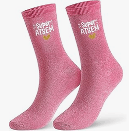 Cadeau chaussettes fin d'année ATSEM